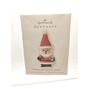 2008 Hallmark Keepsake Ornament Cookies & Cocoa for Santa (280)